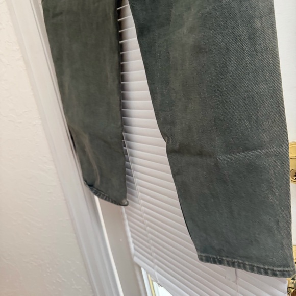 Vintage Lee Women's High Rise Jeans in Olive - Picture 6 of 12